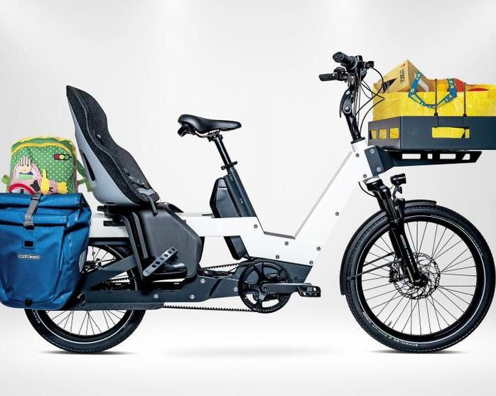 220 кг груза, трансмиссия enviolo Heavy Duty и привод Bosch.</p>
<p>Швейцарская компания Diavelo Schweiz AG представила грузовой электровелосипед Snooq Cargo