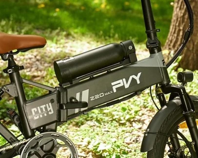 PVY Z20 MAX представлен как стильный электронный велосипед с запасом хода 200 километров