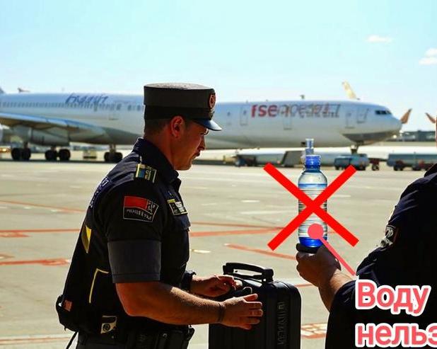 Почему на борт самолета запрещено проносить воду и другие напитки