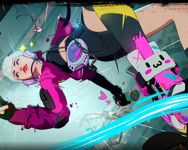 Gearbox представила геймплейный трейлер 3D-платформера RKGK/Rakugaki. Яркий, динамичный, повесточный?